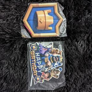 Clash Royale birthday decorations